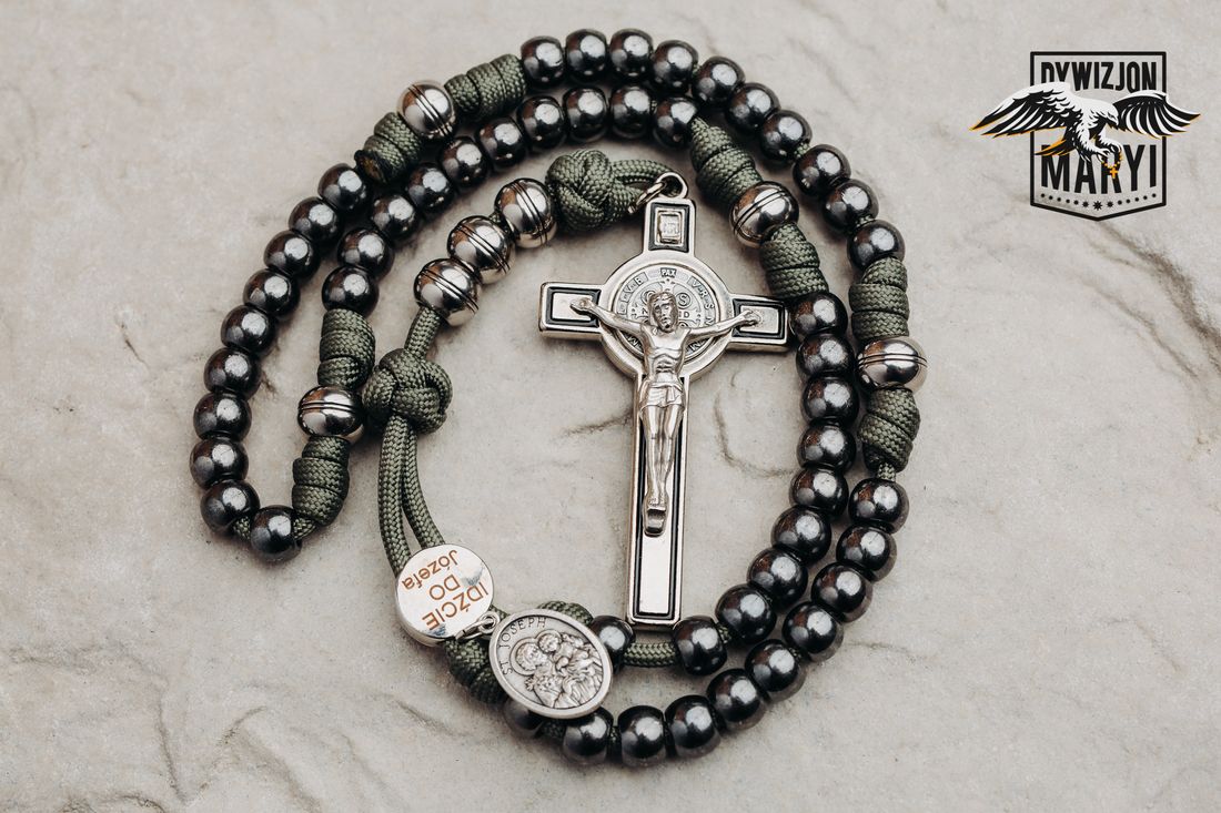 Różaniec Świętego Józefa – Idźcie do Józefa 9.7mm - obrazek 2