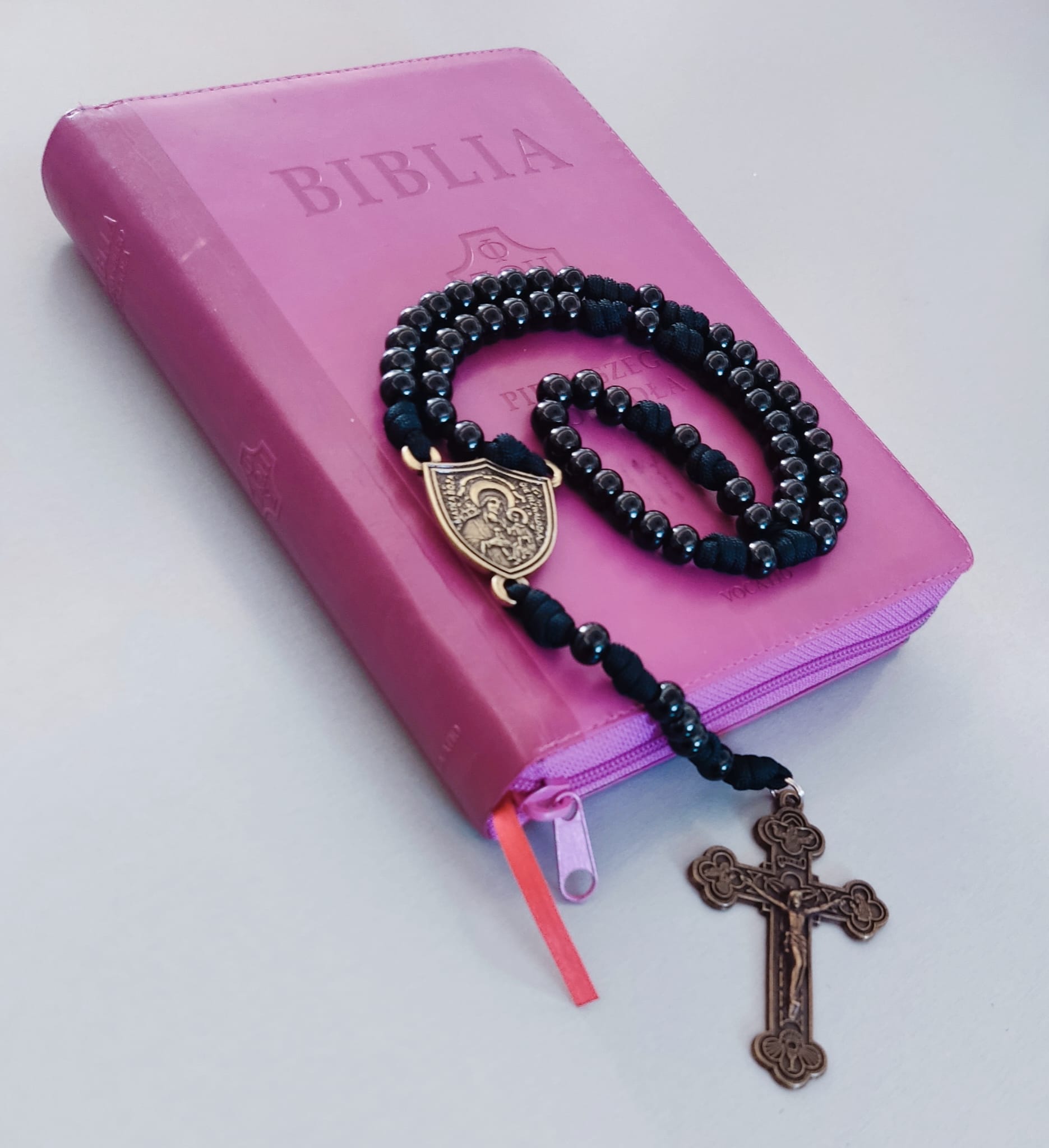 Różaniec z Matką Bożą Gietrzwałdzką