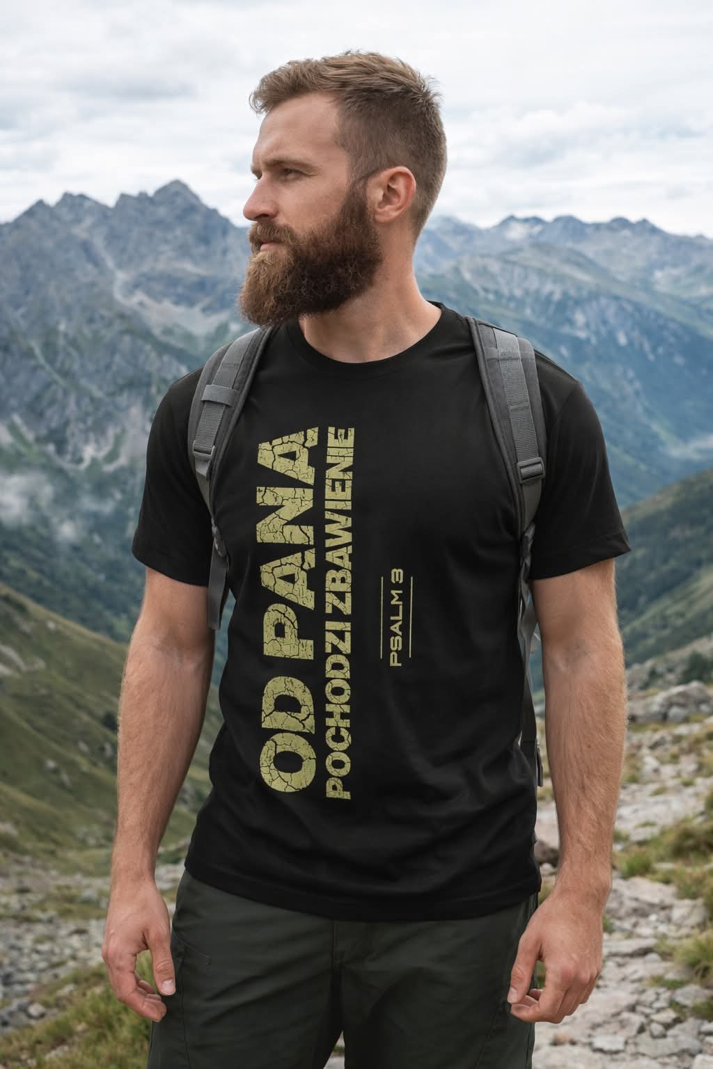 Koszulka "Od Pana pochodzi zbawienie" 2 Koszulka "Od Pana pochodzi zbawienie" - obrazek 2
